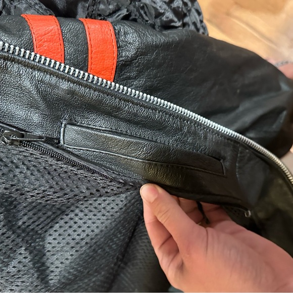 Motorcycle jacket real leather - Picture 8 of 8